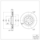 DFC GeoSPEC Coated Rotors - Plain