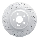 R1 20-26 Mercedes-Benz Maybach Gls600 Rear Left Drilled & Slotted Geo-Carbon Rotor