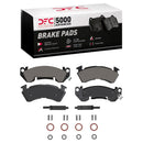 DFC 90-96 Buick Roadmaster Front 5000 Advanced Semi Metallic Brake Pads and Hardware Kit