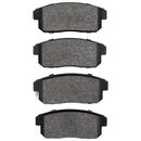 DFC 04-11 Mazda RX-8 Rear Active Performance Pads - Low Metallic