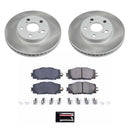 Power Stop 11-13 Lexus CT0h Front and Rear Semi-Coated Rotor Kit