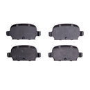 DFC 98-08 Chevrolet Tigra (Mexico) Rear 3000 Semi-Metallic Brake Pads