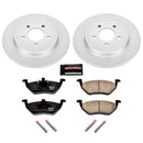 Power Stop 2008 Ford Escape Front & Rear Z17 Evolution Geomet Coated Brake Kit
