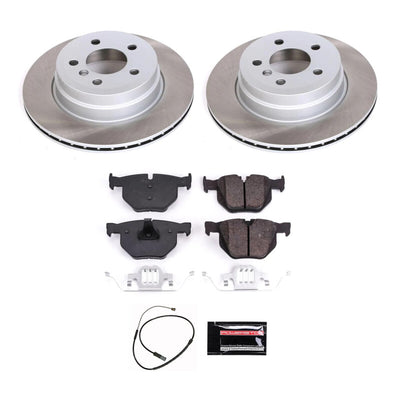 Power Stop 11-18 BMW X5 Front and Rear Semi-Coated Rotor Kit
