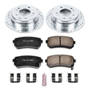 Power Stop 09-12 Hyundai Elantra Front & Rear Z23 Evolution Sport Brake Kit