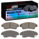 DFC 92-03 Toyota Rav4 Hybrid Front 4000 Hybridynamic Brake Pads