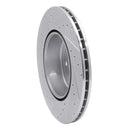 R1 13-21 BMW 230I xDrive Rear Right Drilled & Slotted Silver Brake Rotor