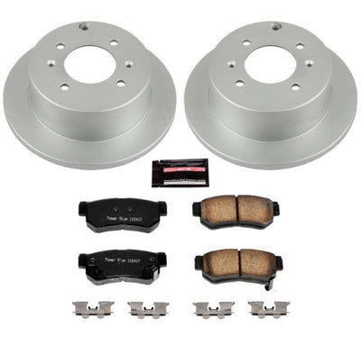 Power Stop 99-01 Hyundai Sonata Front & Rear Z17 Evolution Geomet Coated Brake Kit