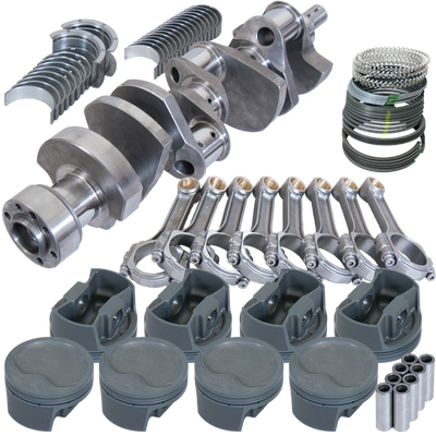 Eagle Chevy LT1350 1Pc 3.750in Crank 5.700in I-Beam Rods -16cc 4.030in Pistons Rotating Assembly