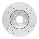 DFC 19-25 Mercedes-Benz GLA250 (USA/Canada) Front Drilled Hi-Carbon Alloy Geomet Coated Rotor