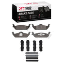 DFC 03-04 Dodge Dakota RWD Front 5000 Advanced Semi Metallic Brake Pads and Hardware Kit