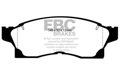 EBC S1 Brake Pad and Rotor Kit