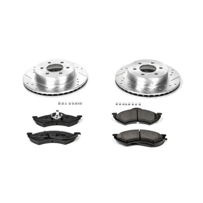 Power Stop 1999 Dodge Dakota Front & Rear Z23 Evolution Sport Brake Kit