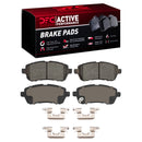 DFC 11-19 Ford Fiesta (USA/Canada) Front Active Performance Pads and Hardware Kit