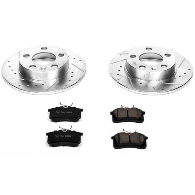 Power Stop 98-99 Volkswagen Beetle Rear Z23 Evolution Sport Brake Kit w/Calipers