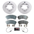 Power Stop 2021 Ford Transit-150 Front and Rear Z17 Coated Brake Kit