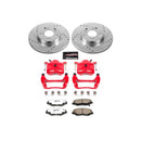 Power Stop 2013 Acura ILX Front & Rear Z26 Street Warrior Brake Kit w/Calipers