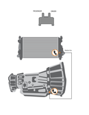 Fleece Performance 01-05 GM 2500/3500 Duramax Replacement Transmission Line (LB7/LMM) - Medium Line