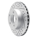 R1 95-02 Ford Ranger (USA/Canada) Front Left Drilled & Slotted Geo-Carbon Rotor