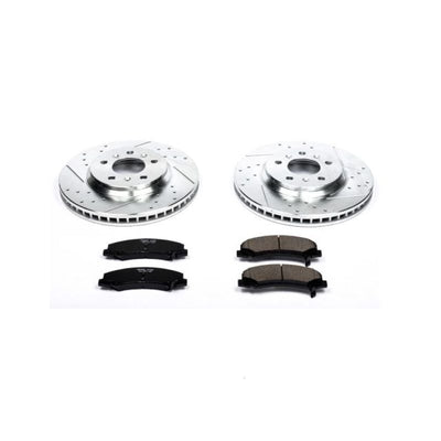 Power Stop 06-11 Buick Lucerne Front & Rear Z23 Evolution Sport Brake Kit w/Calipers