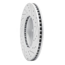 R1 14-24 Mazda 3 Front Left Drilled & Slotted Geo-Carbon Rotor