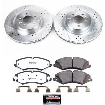 Power Stop 11-16 Land Rover LR4 Front & Rear Z36 Truck & Tow Brake Kit