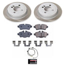 Power Stop 12-15 Mini Cooper Front and Rear Semi-Coated Rotor Kit