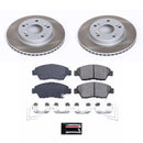 Power Stop 13-15 Acura ILX Front and Rear Semi-Coated Rotor Kit