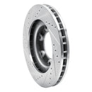 R1 93-97 Lexus LX450 Front & Rear Drilled & Slotted Silver Brake Rotor Set
