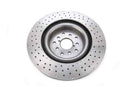 DBA 04-17 Subaru WRX STi Front Cross Drilled/Dimpled 4000 XD Series Rotor