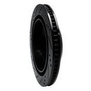 R1 98-02 Chevrolet Camaro Rear Right Drilled & Slotted Black Brake Rotor