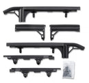 Bestop 18-26 Jeep Wrangler JL 4-Door Door Surrounds (Set Of 4)