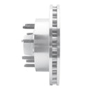 R1 03-05 Ford F-250 2WD (Super Duty) Front Right Drilled & Slotted Silver Brake Rotor