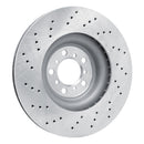 DFC 15-20 BMW M4 Right Front Drilled Brake Rotor