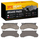 DFC 75-94 Ford F-350 2WD (Excl Super Duty) Front Heavy Duty Pads - Semi Metallic