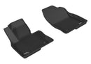 3D MAXpider 2016-2019 Mazda CX-9 Kagu 1st & 2nd & 3rd Row Floormats - Black