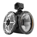 DS18 Marine And Powersports Towers 8in RGB LED Lights Black Carbon Fiber Speakers Not Included