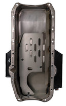 Moroso 86-Up Chevrolet SBC (w/1 Pc Seal & Low Clearance) Wet Sump 7qt 7in Steel Oil Pan - Black