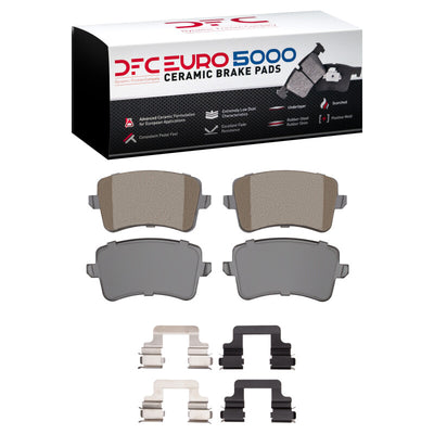 DFC 14-17 Audi SQ5 Front & Rear Geospec Rotors with Euro 5000 Ceramic Brake Pads w/Sensor/Hardware