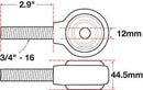 SPC Performance xAxis Rod End Ball Joint