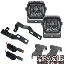 Oracle 05-14 Toyota Tacoma A-Pillar Hood Mount Brackets w/ VEGA Series 4 Spotlights