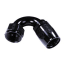 Russell 16AN ProClassic 150 Degree Hose End - Black