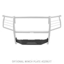 Go Rhino 18-20 Ford F-150 3100 Series StepGuard Winch Plate Kit (Req. 3296T or 3296MT) - Tex. Black