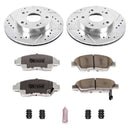 Power Stop 06-08 Honda Civic Front & Rear Z26 Street Warrior Brake Kit