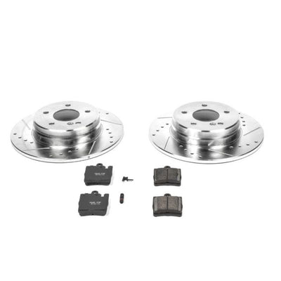 Power Stop 00-02 Mercedes-Benz CLK320 Front & Rear Z23 Evolution Sport Brake Kit