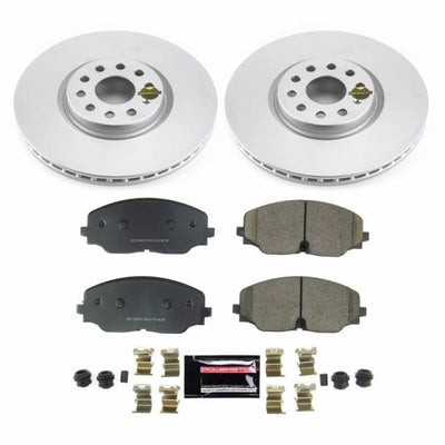 Power Stop 18-19 Volkswagen Atlas Front & Rear Z23 Evolution Sport Coated Brake Kit