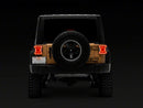Raxiom 07-18 Jeep Wrangler JK Axial Series JL Style LED Tail Lights- Black Housing- Red Lens