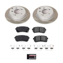 Power Stop 16-19 Hyundai Sonata Front and Rear Semi-Coated Rotor Kit