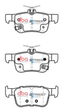 DBA 17-21 Honda Civic Si Rear Street Series Brake Pads