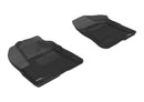 3D MAXpider 2011-2013 Kia Sorento 7-Seats Kagu 1st & 2nd & 3rd Row Floormats - Black
